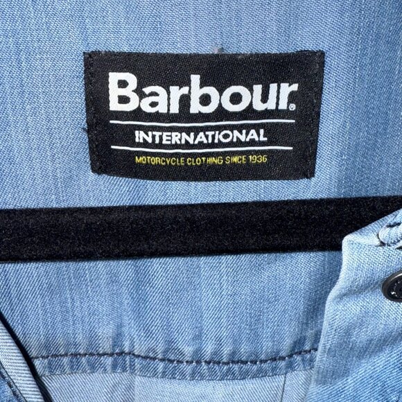 Barbour Short Sleeve Button Down Size 8 - Picture 4 of 4